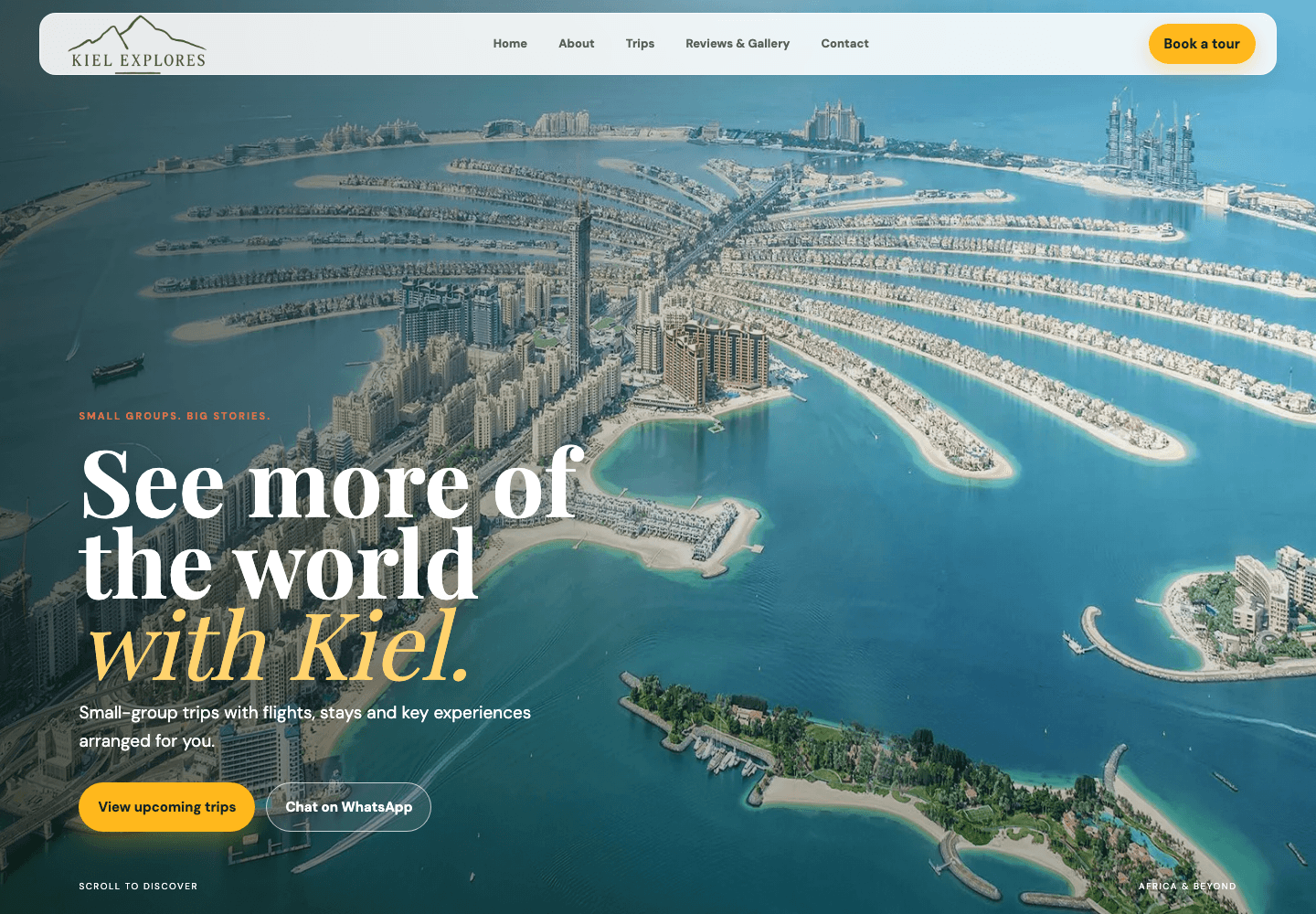 Kiel Explores travel website